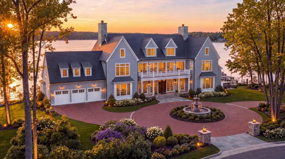 Inside a $25M Woodland Estate on Lake Minnetonka