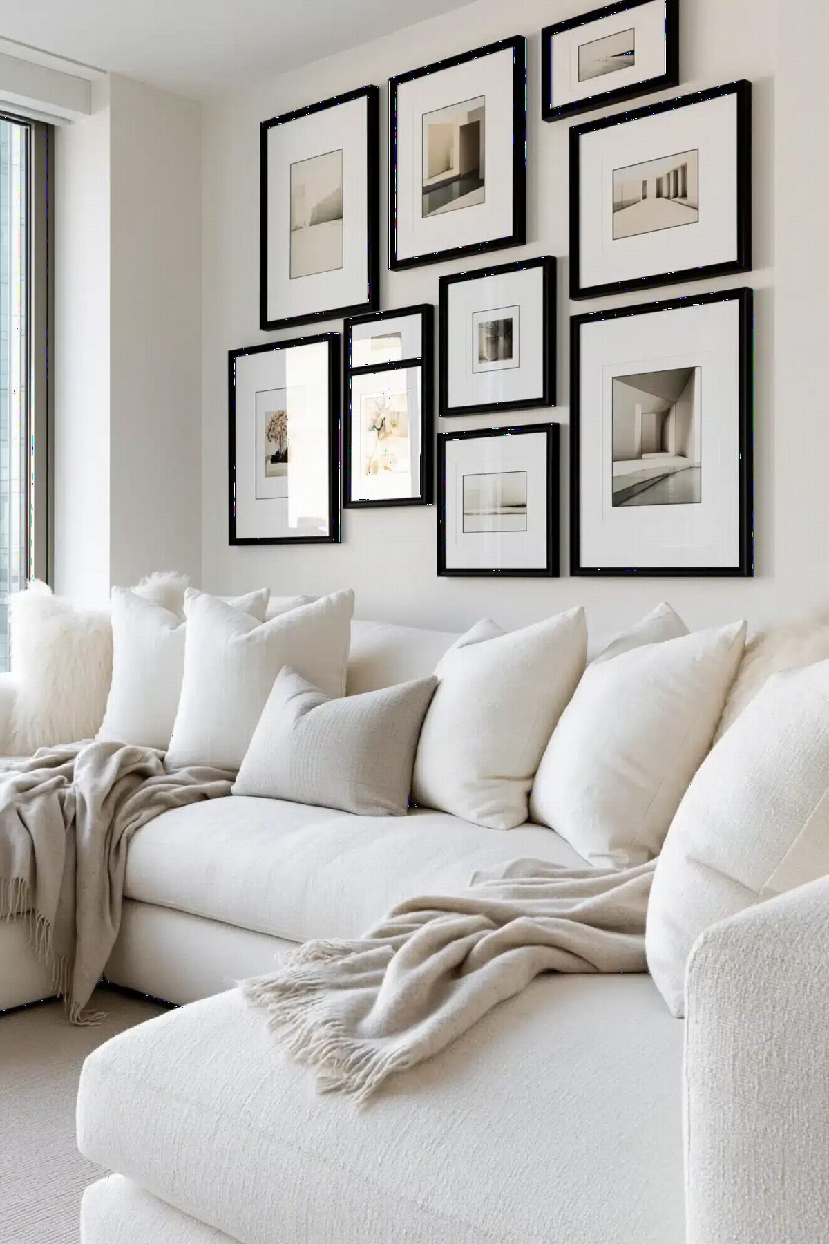Gallery Wall and Ivory Layers