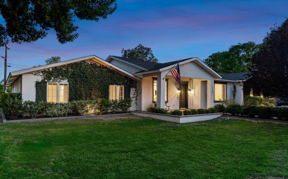 Ivy-Draped Cottage at Dusk