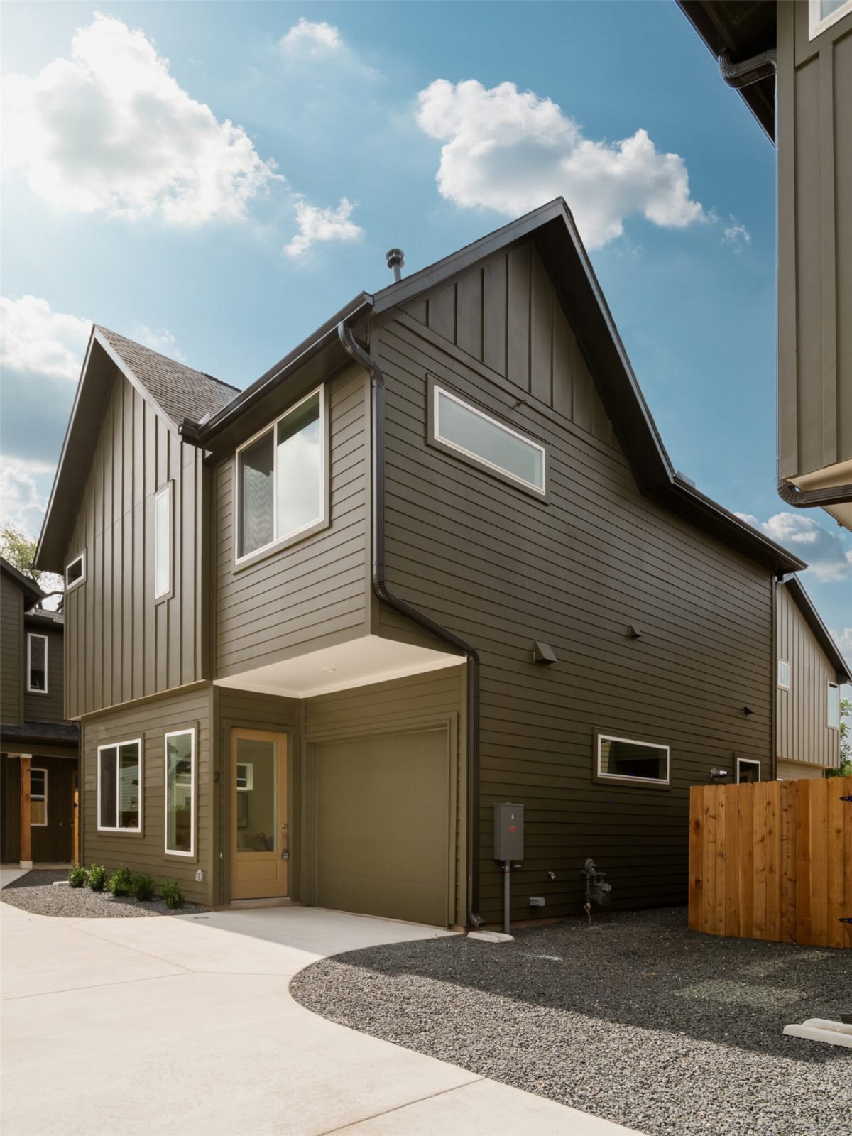 Stormy Taupe with Natural Timber