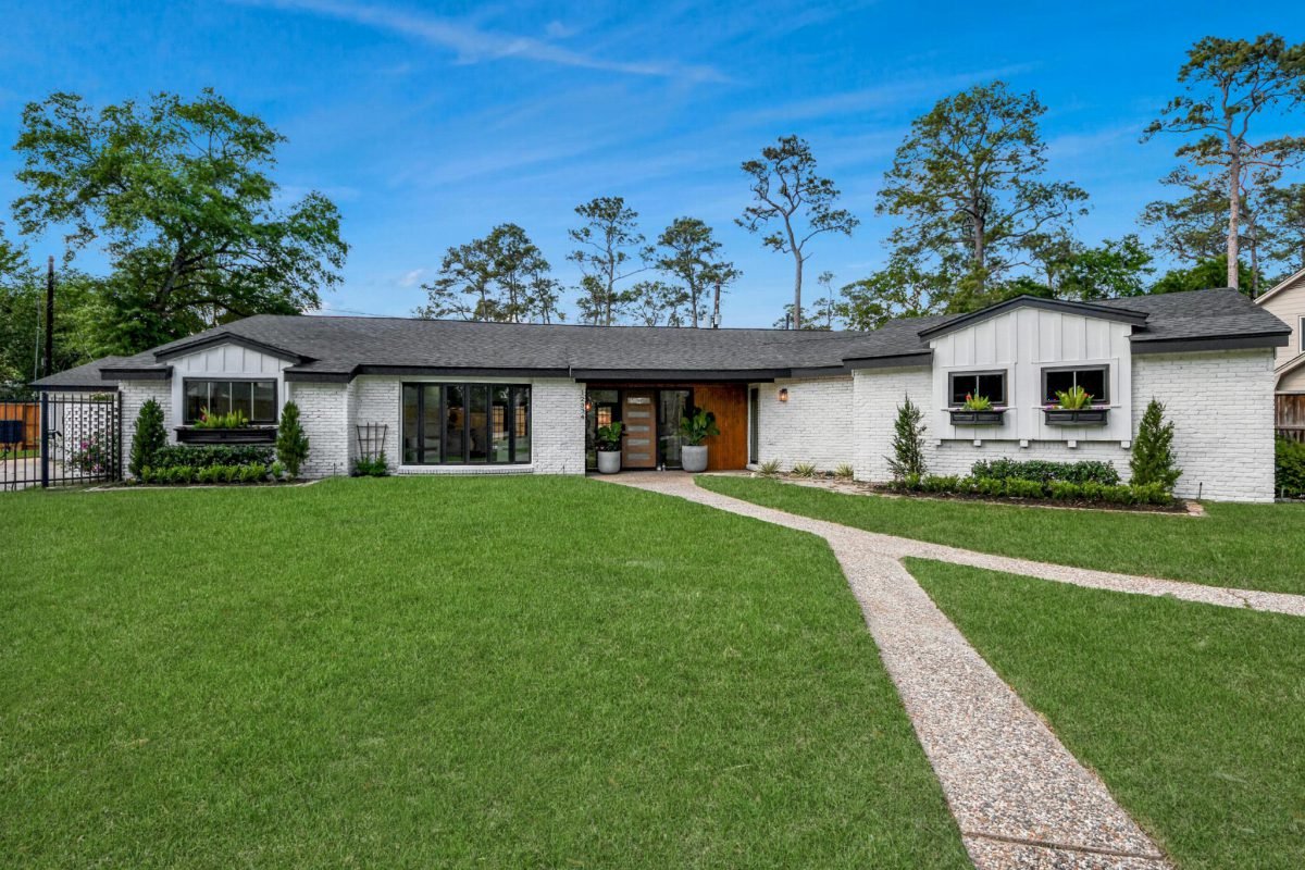 White Brick with Slate Roofs