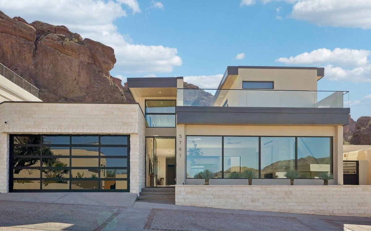 Sun-Baked Stucco and Glass
