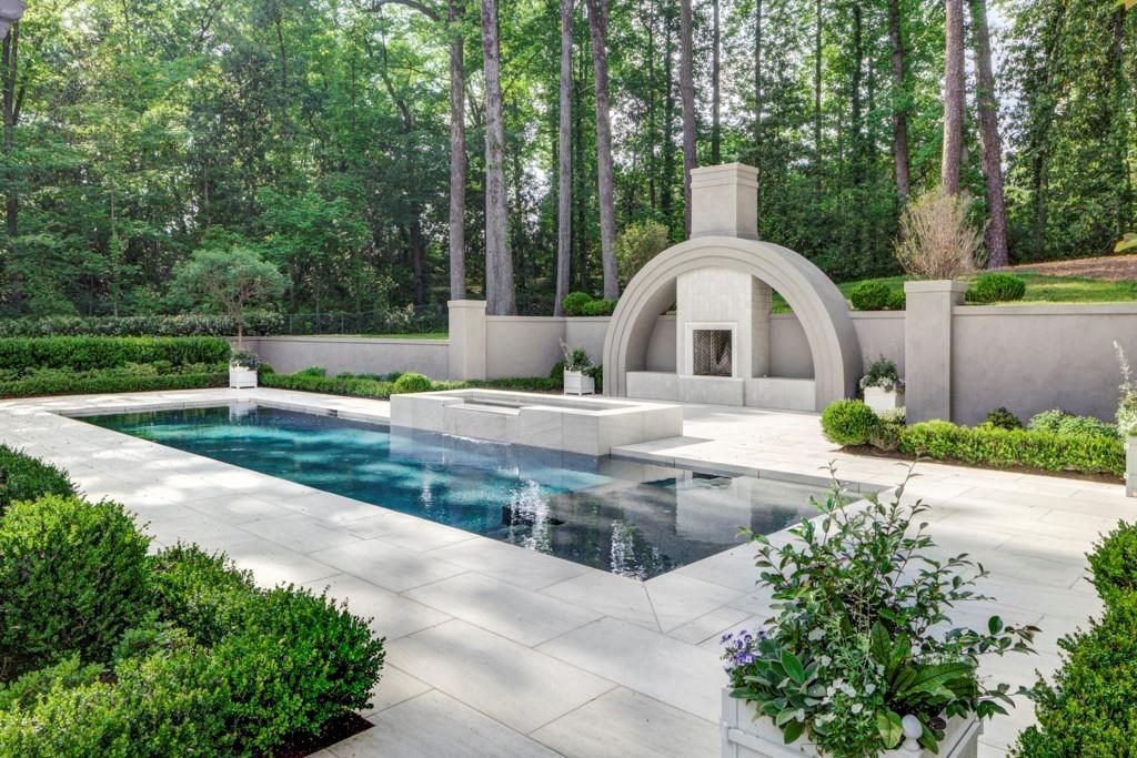 Architectural Stone and Pool Serenity