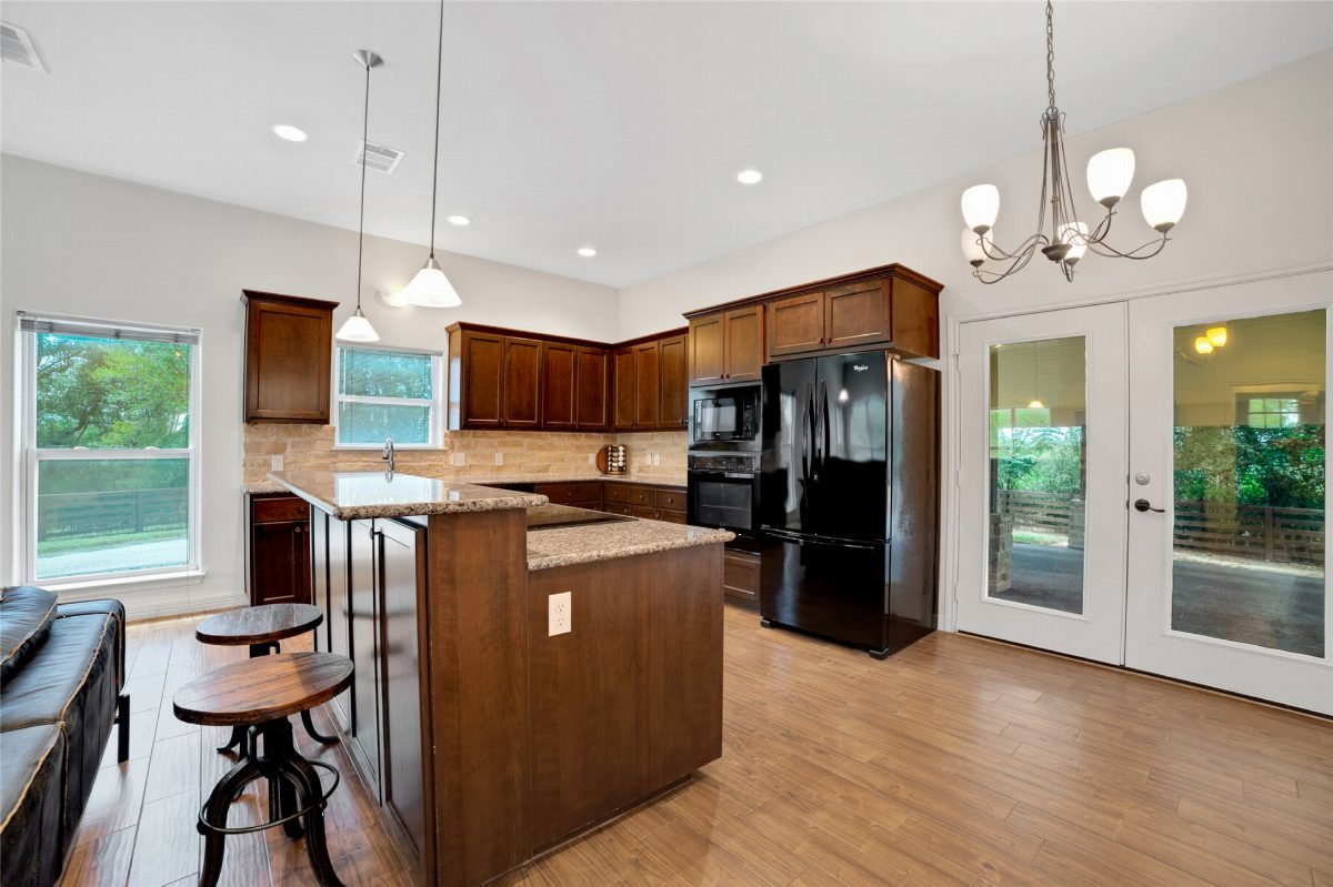 Warm Walnut and Granite Glow