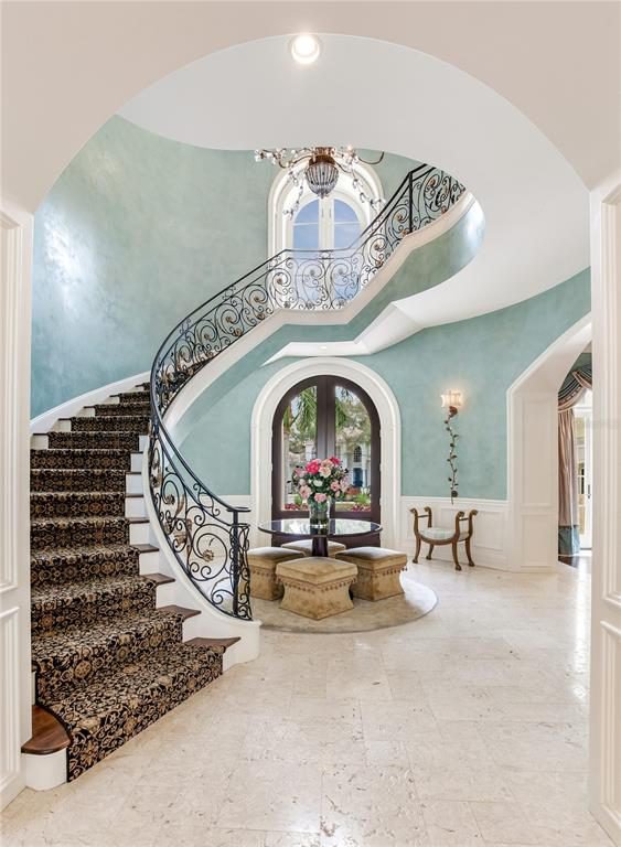 Seafoam Arches and Wrought Iron