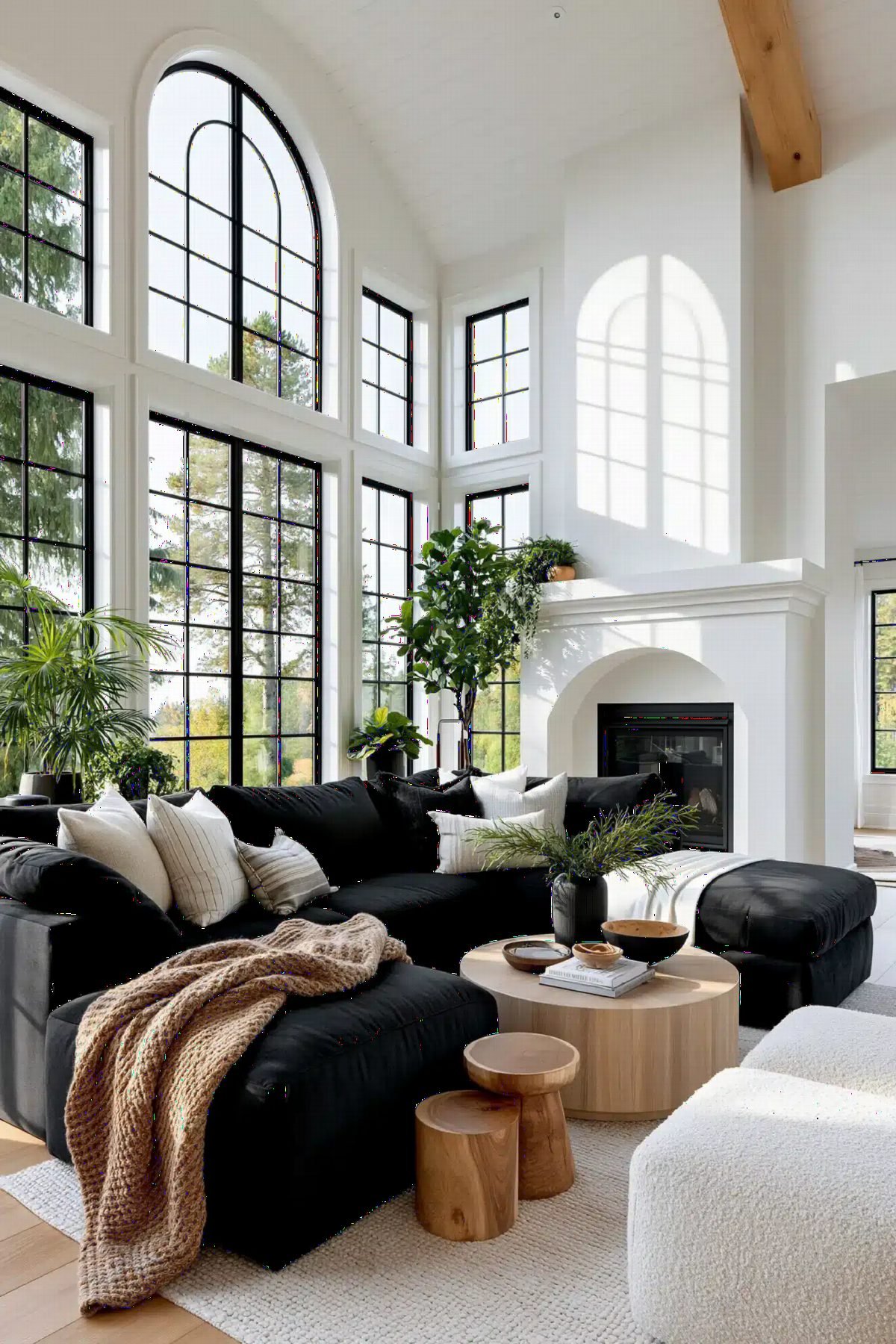 Architectural Black and White Contrast